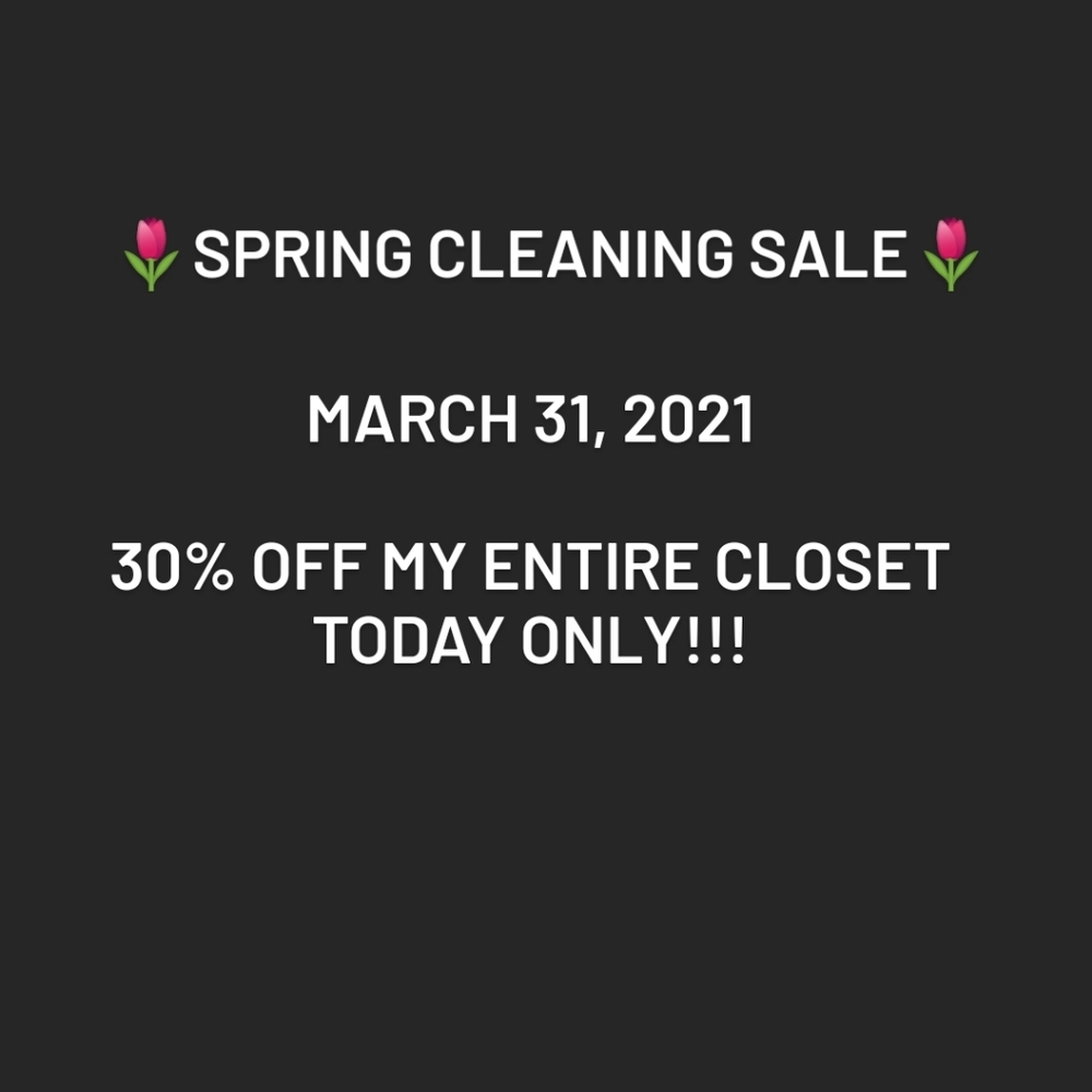 30% off entire closet
